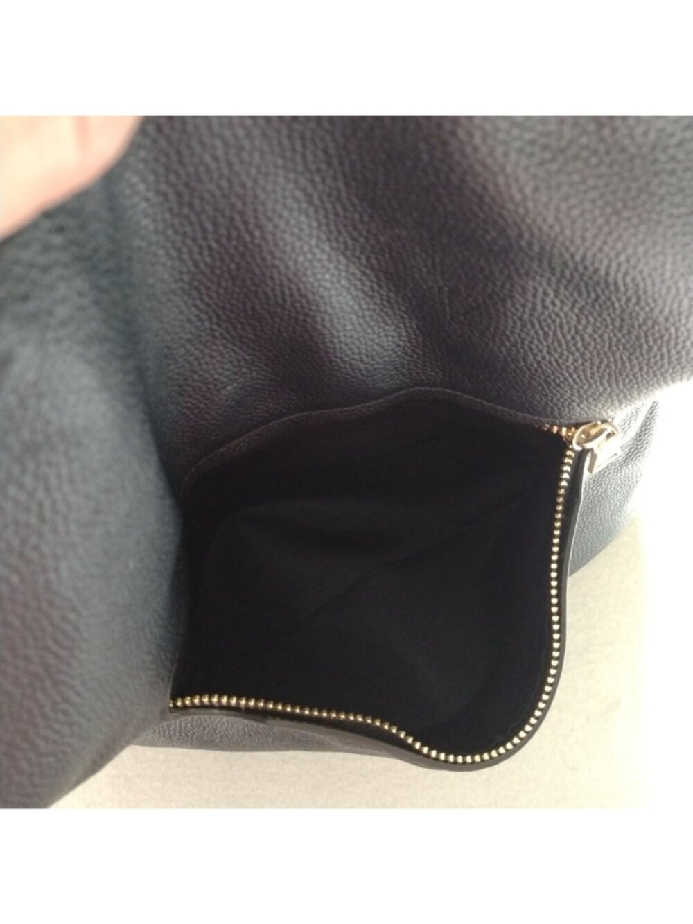 Coach Chelsea Hobo Bag in Navy Pebbled Leather High Quality Purse - Picture 9 of 11